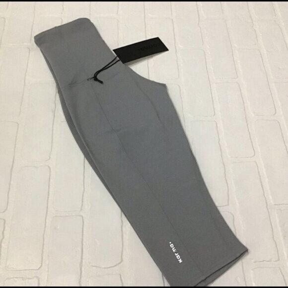 Karma pedal pusher pants high rise slimming sport yoga running high legging crop - Picture 2 of 10